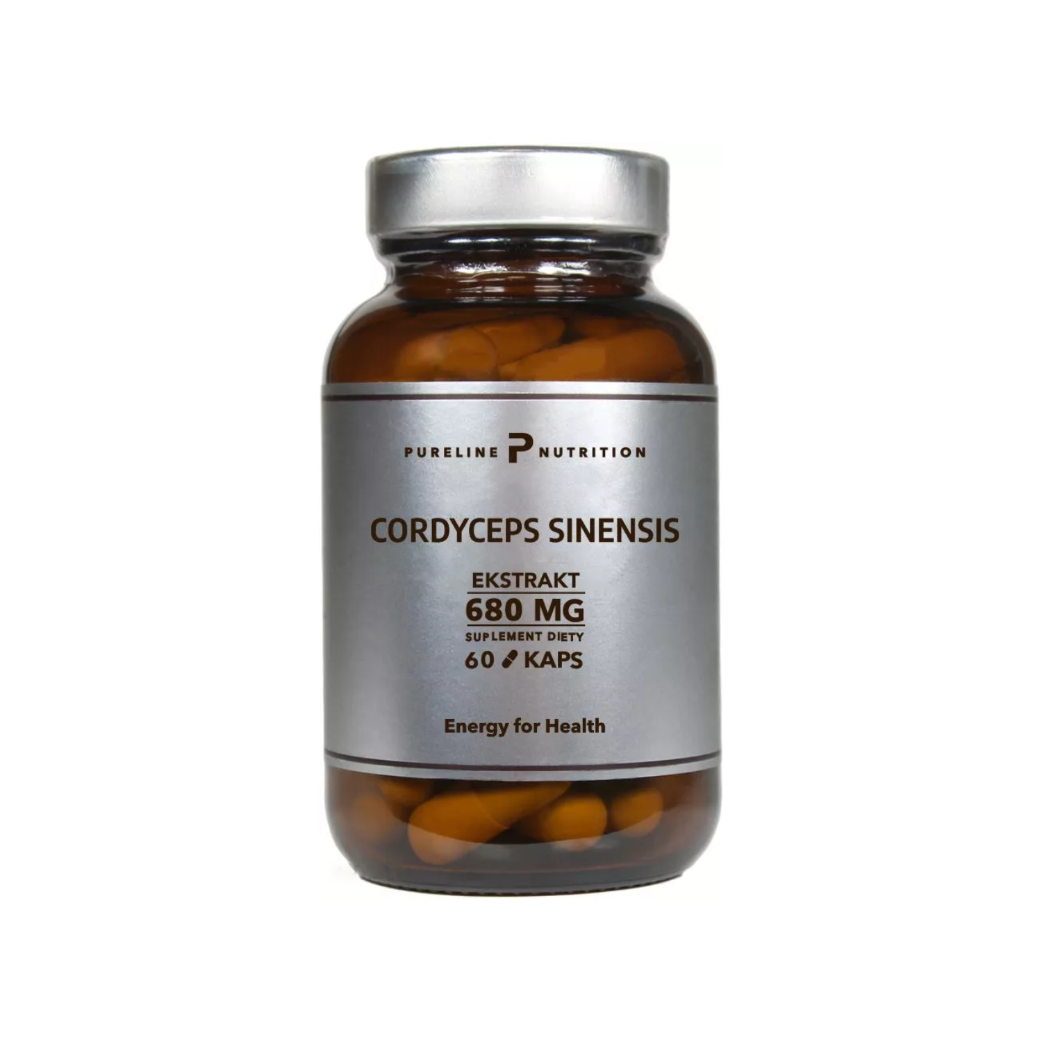 Pureline nutrition cordyceps sinensis, 60 kapsułek