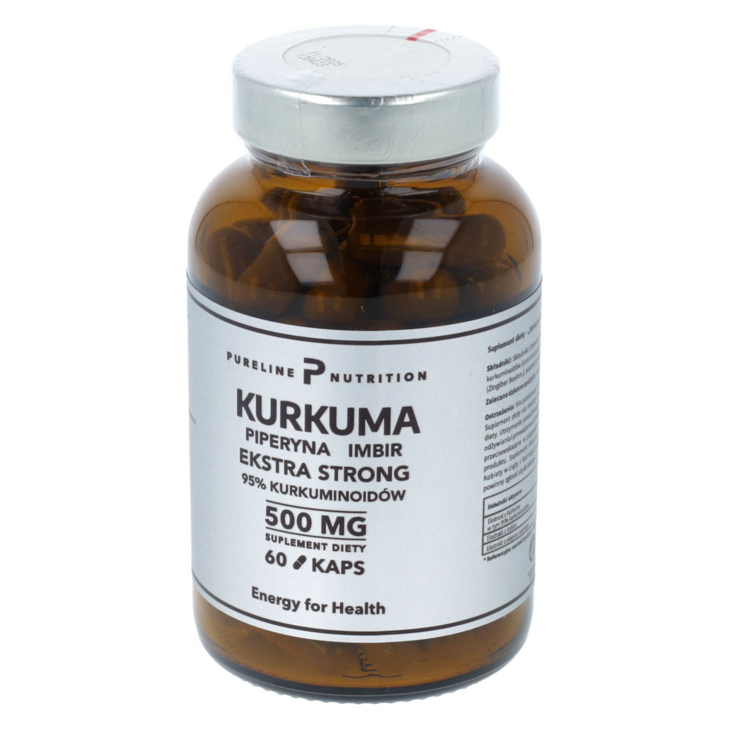 Medfuture pureline kurkuma, piperyna i imbir, 60 kapsułek