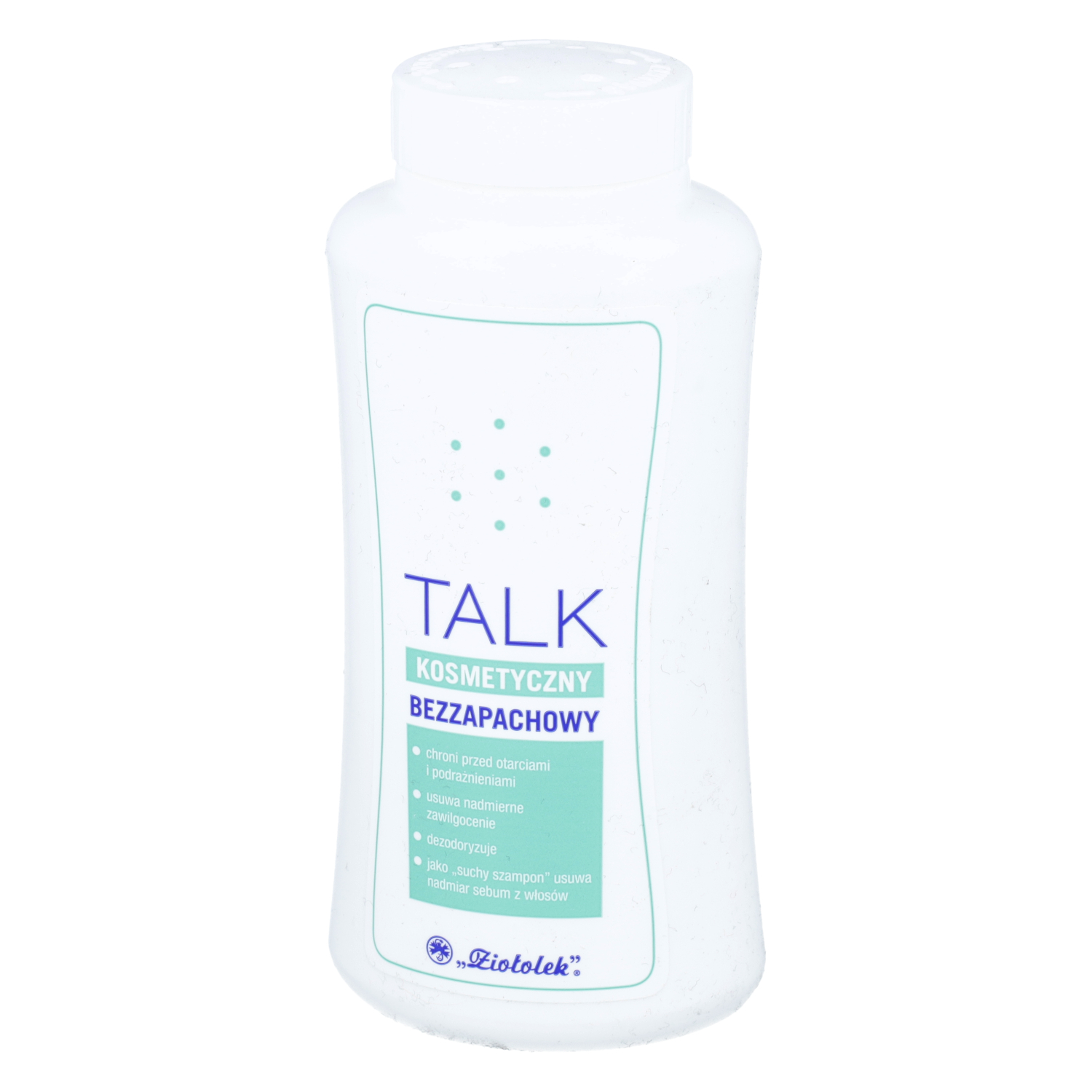 Ziołolek - talk kosmetyczny bezzapachowy, 100 g