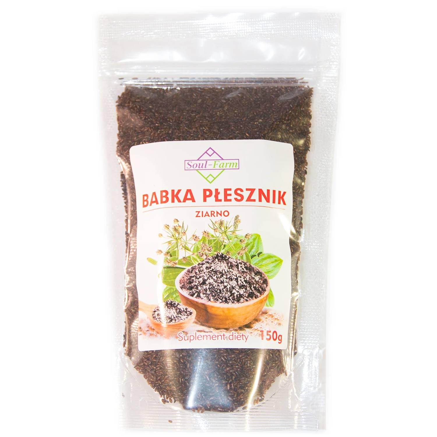 Soul-farm babka płesznik ziarno, 150 g