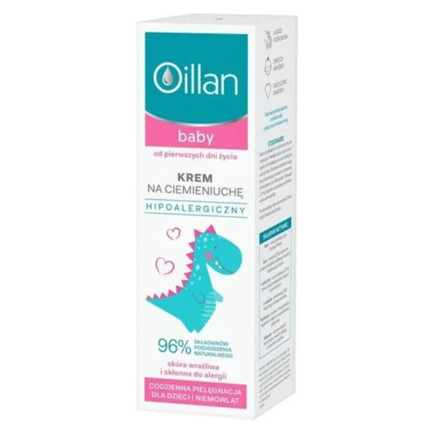 Oillan baby - krem na ciemieniuchę, 40 ml