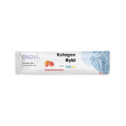 Osavi kolagen rybi z naturalnym aromatem grejpfrutowym, 12 g