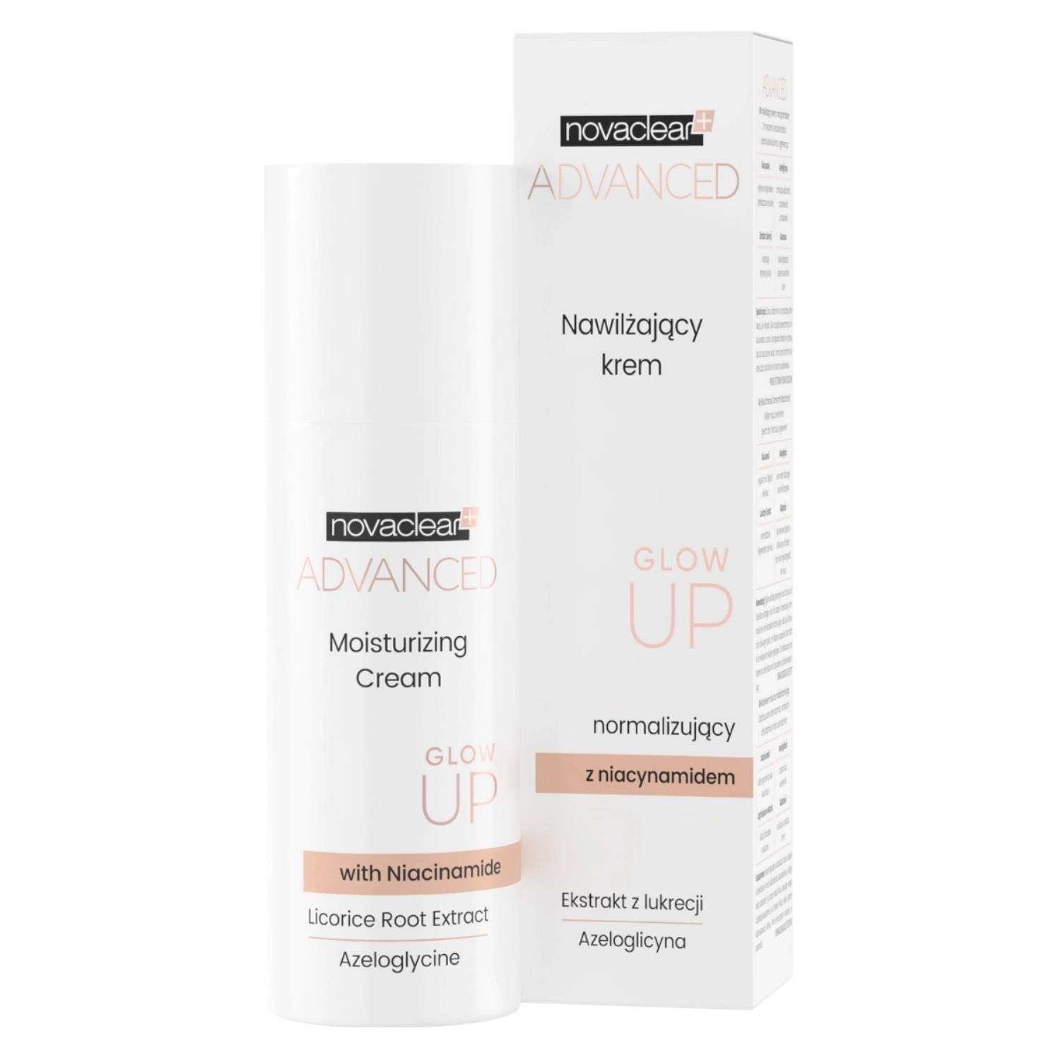 Novaclear advanced - krem nawilżający z niacynamidem, 50 ml