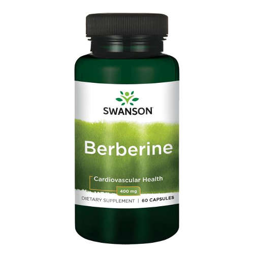 Swanson berberine - berberyna, kapsułki 400 mg, 60 sztuk
