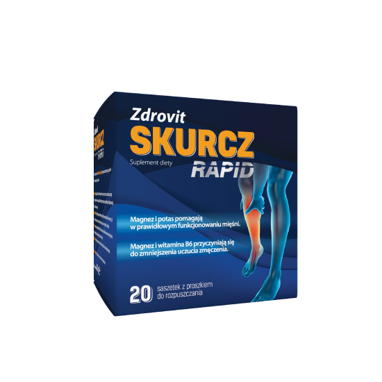 Zdrovit skurcz rapid, 20 saszetek