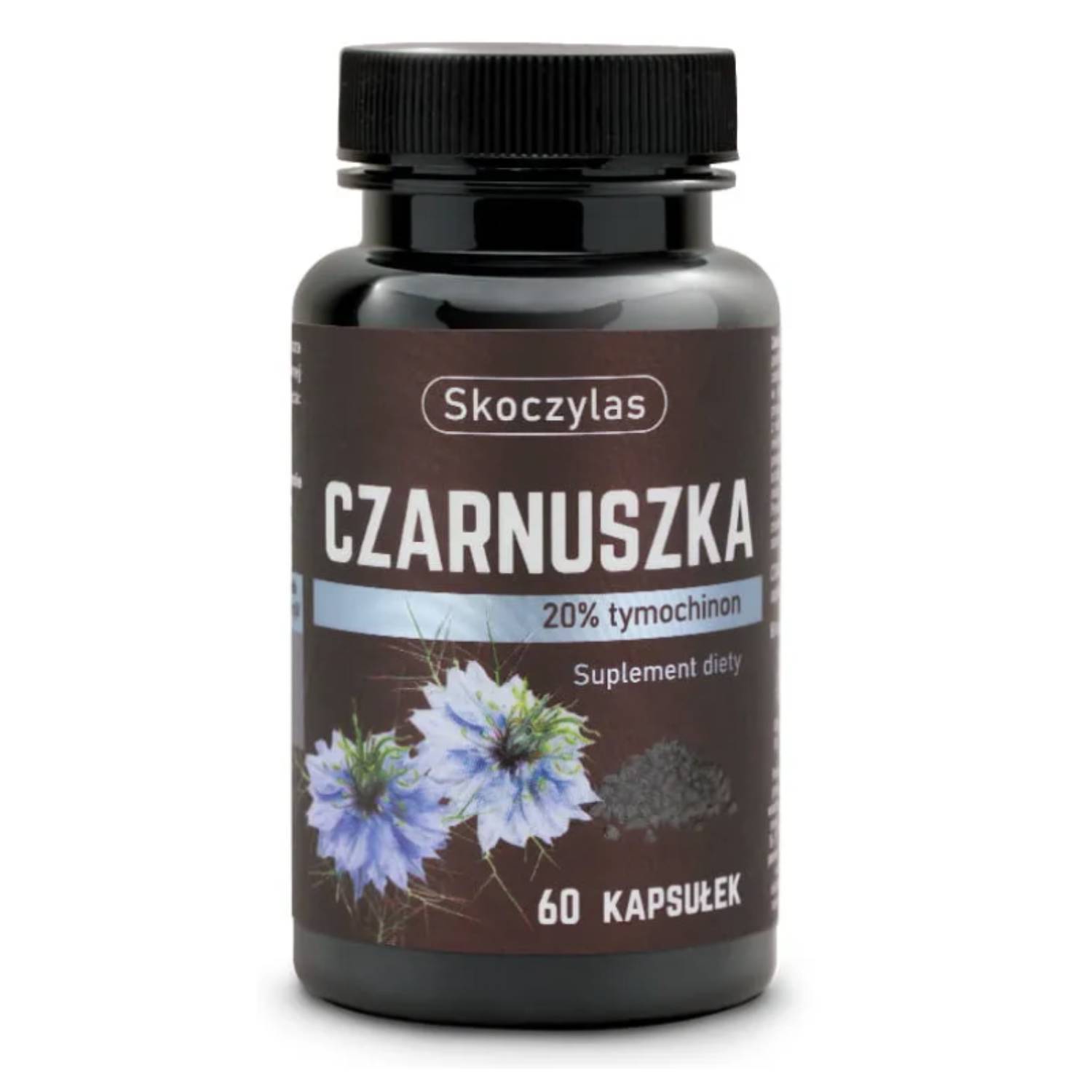 Skoczylas czarnuszka 20% tymochinon, 60 kapsułek