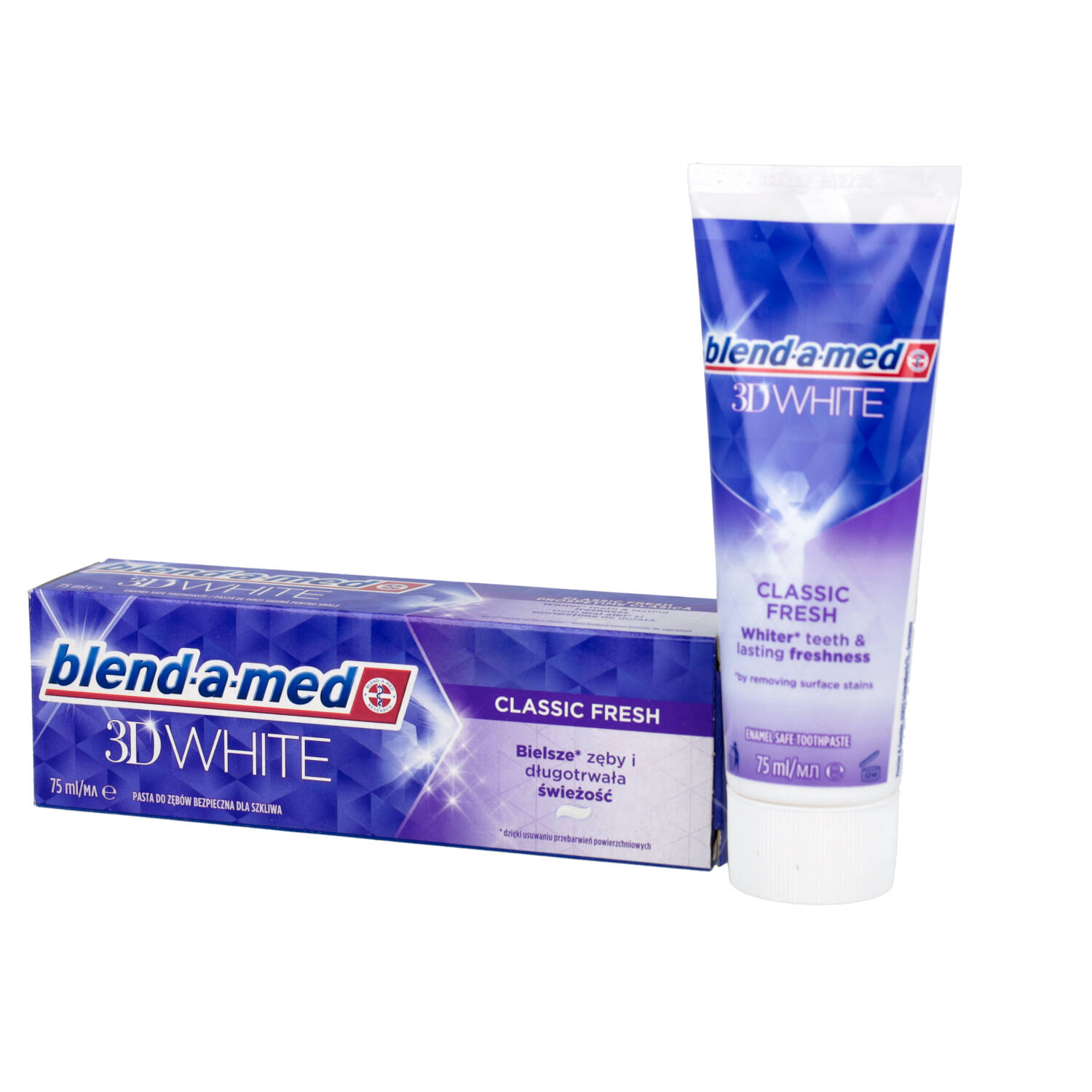 Blend-a-med - 3d white classic fresh, pasta do zębów, 75 ml