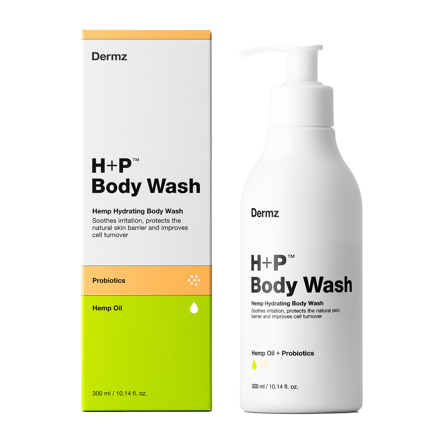 Dermz - h+p body wash, emulsja do kąpieli, 300 ml