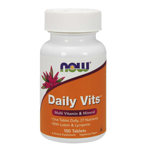 Now foods daily vits - multiwitaminy i minerały, tabletki, 100 sztuk