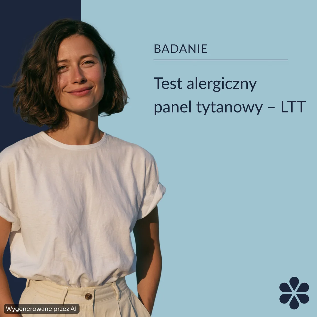 Test alergiczny panel tytanowy - LTT