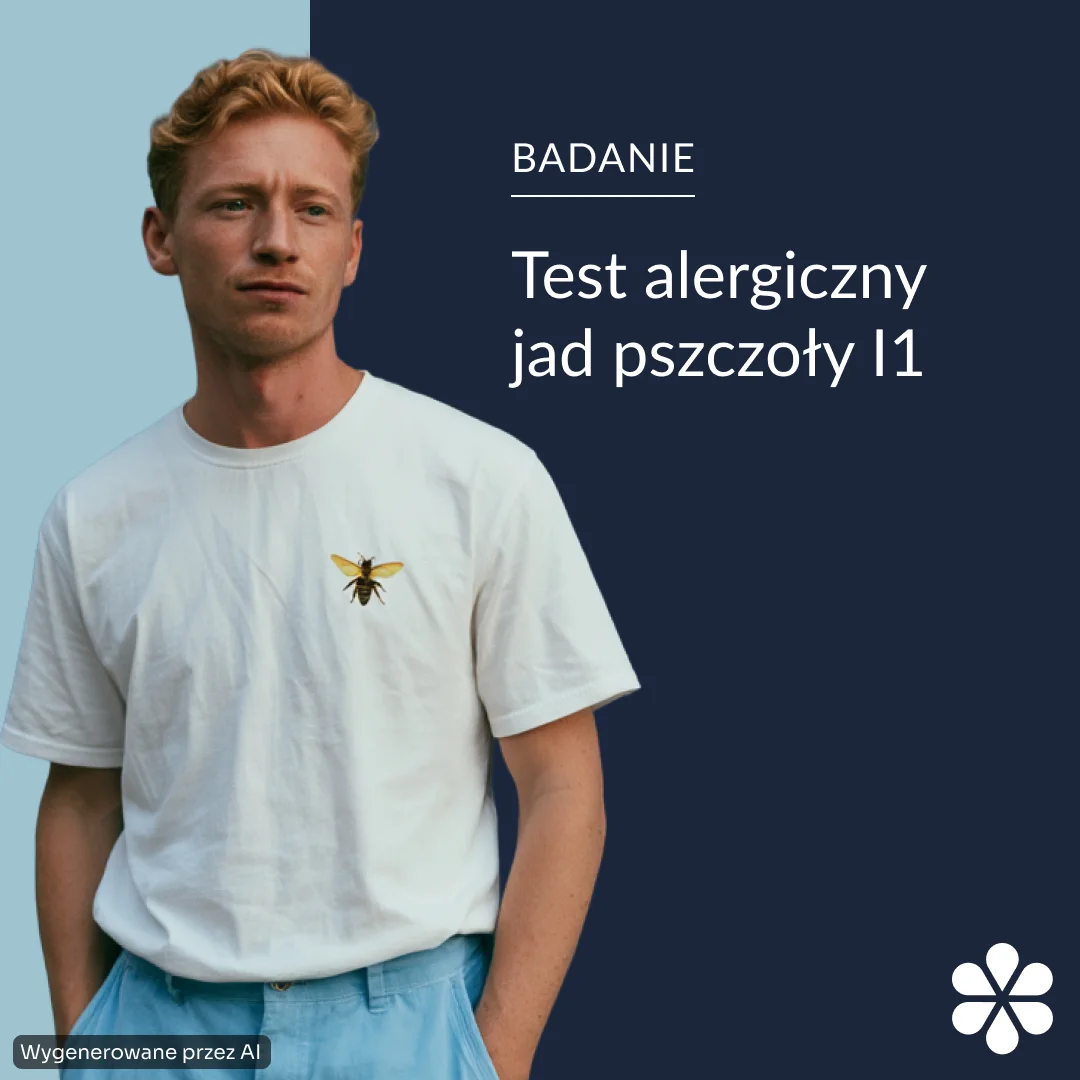 Test alergiczny jad pszczoły I1