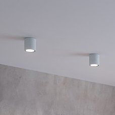 Sollux Lighting Cullo lampa podsufitowa 1x40W szara SL.0645