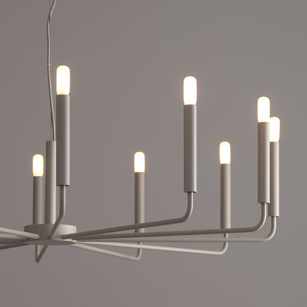 Nowodvorski Orto lampa wisząca 12x10 W szary 11465
