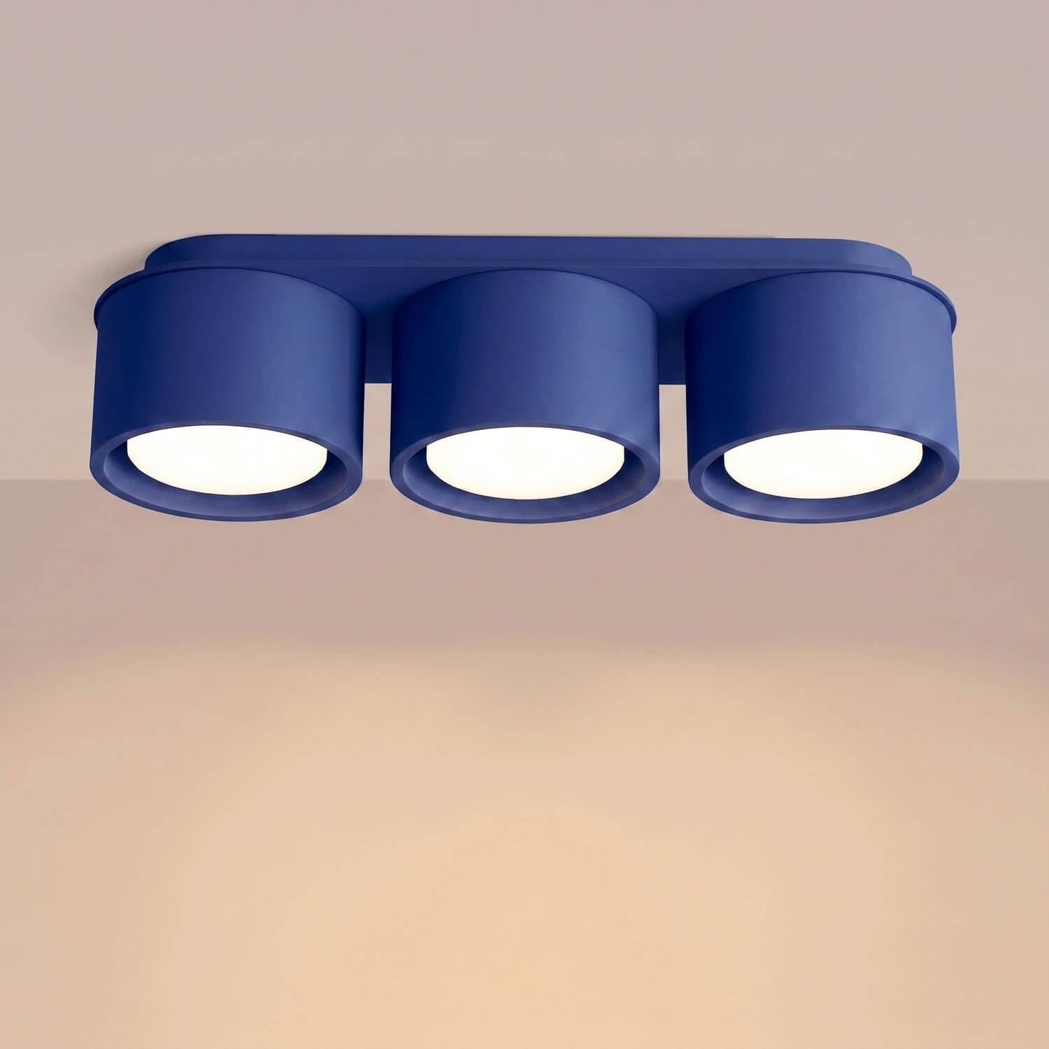 Sollux Lighting Modo lampa podsufitowa 3x10 W ultramaryna SL.2460