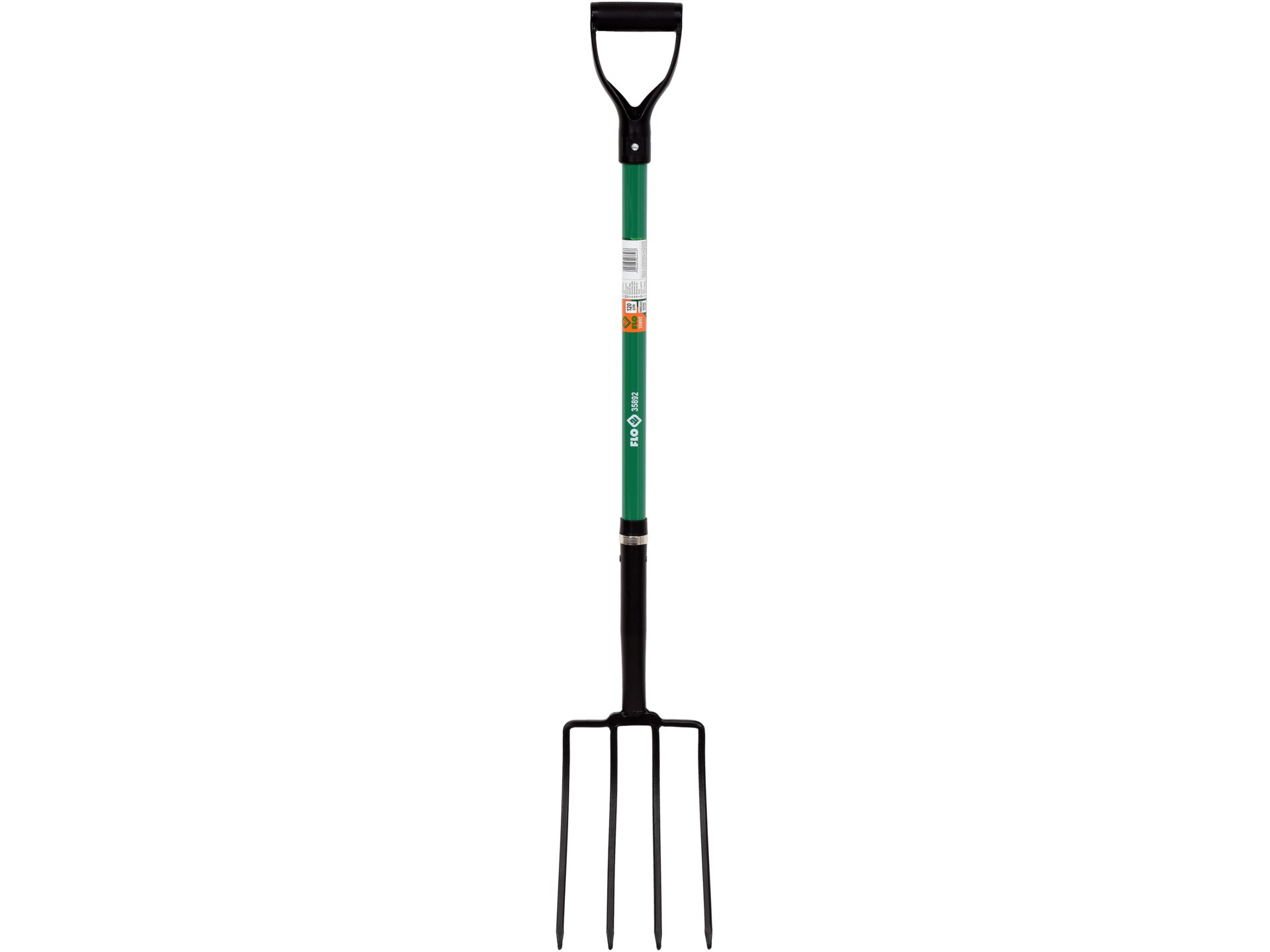 Widły ogrodowe FLO 4 zęby 120cm stalowe trzonek z włókna szklanego 35892