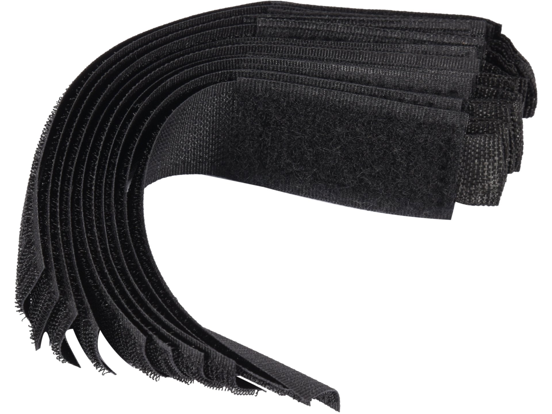 Opaski z rzepem VOREL do kabli organizer 150x25mm 10 szt.uk czarne 73850