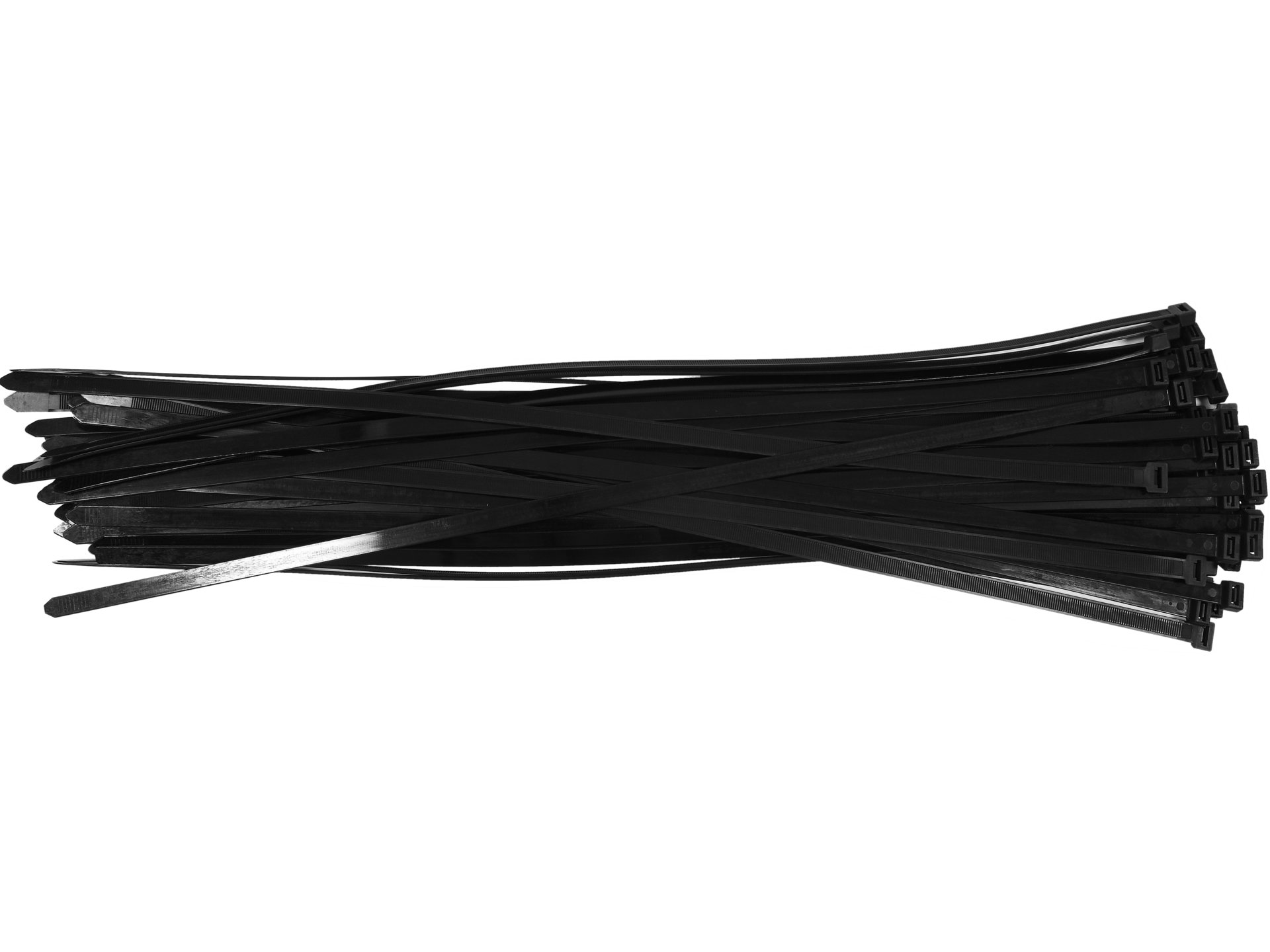 Opaski plastikowe YATO czarne 430x7.6mm z poliamidu pa66 50 szt.uk YT-70654