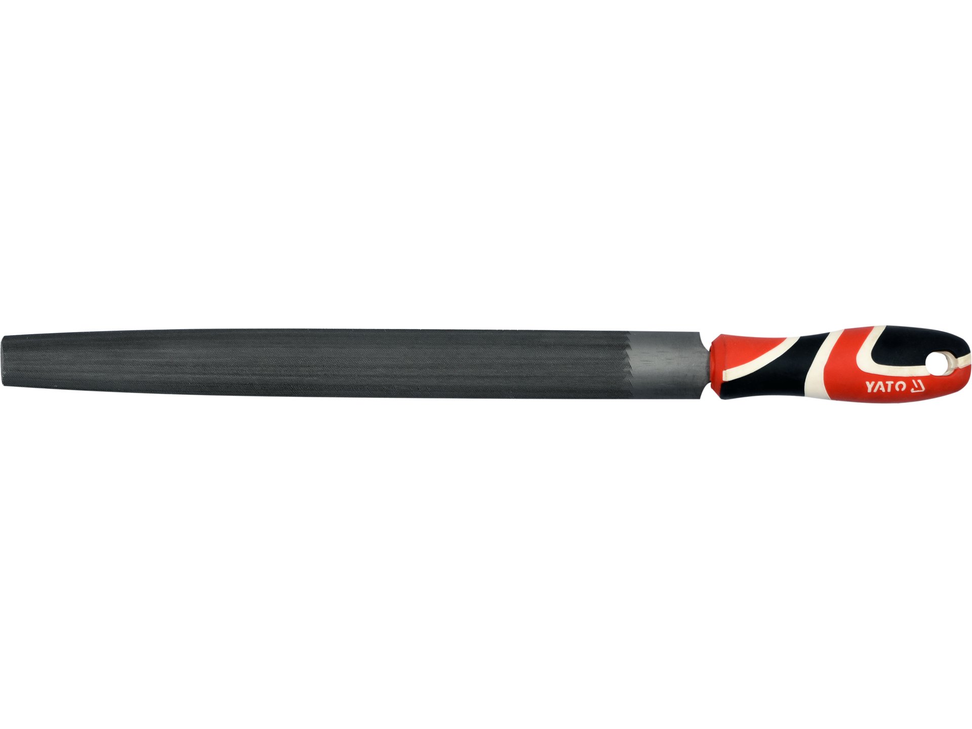 Pilnik do metalu półokrągły YATO zbieżny 300mm nacięcie #3 stal T12 YT-62351
