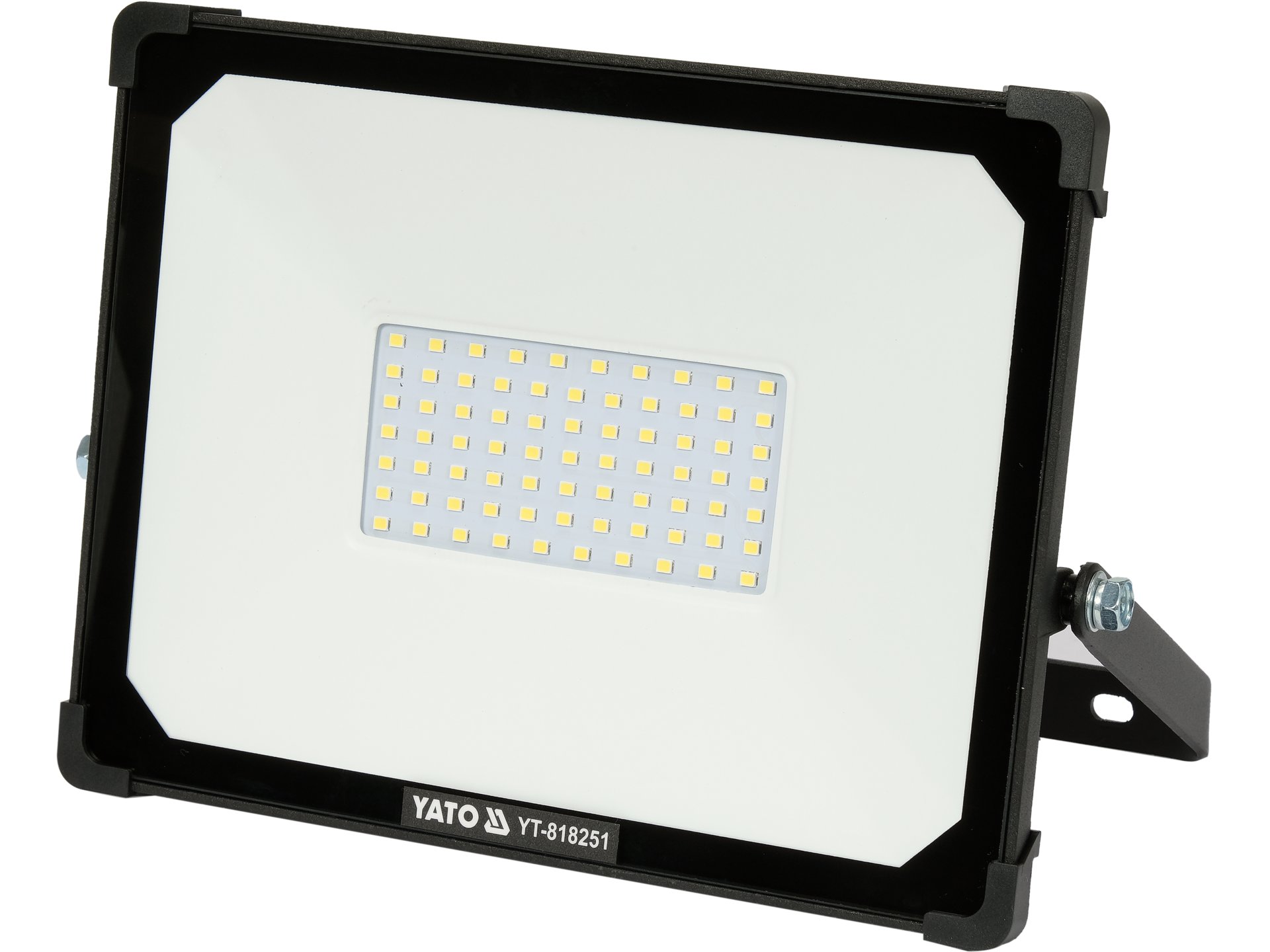 Reflektor led YATO 50W 4750 lm 6500 k naświetlacz IP65 smd czarny YT-818251