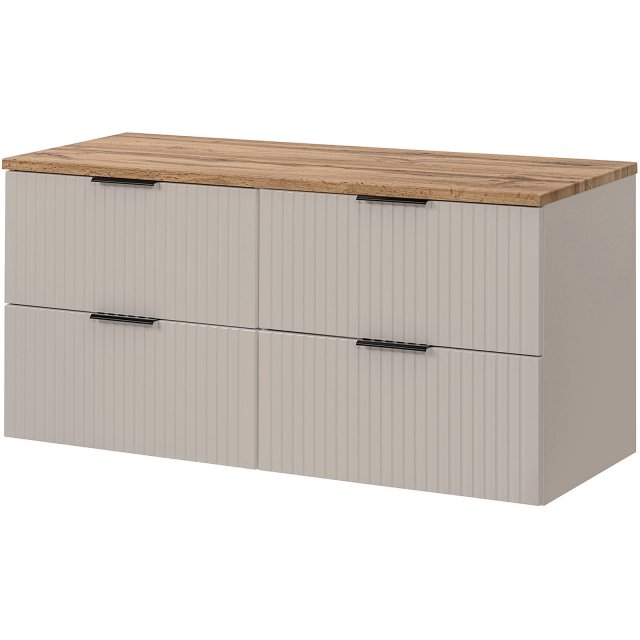 COMAD Szafka podumywalkowa ADEL CASHMERE z blatem WOTAN 120 cm