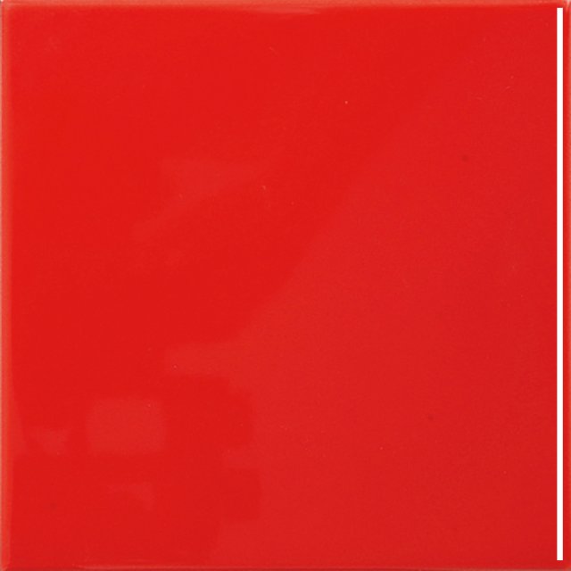 Płytka ścienna hiszpańska Vilar Albaro MONOCOLOR FUEGO LISO błyszcząc