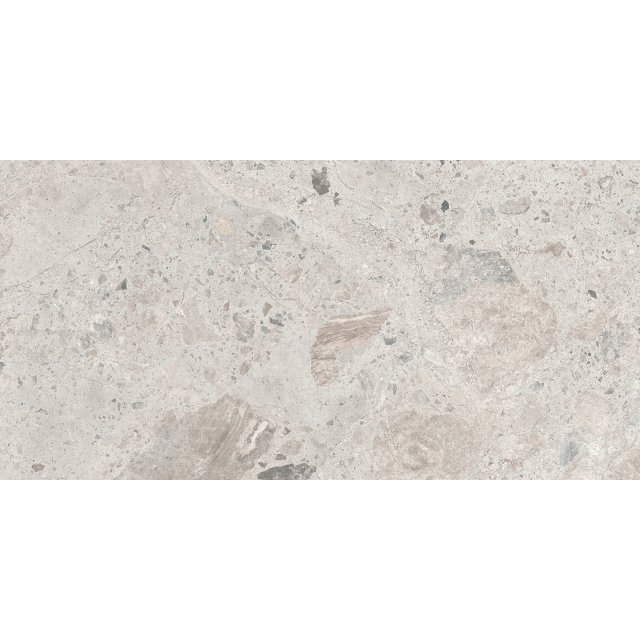 Gres szkliwiony hiszpański Mykonos RIVER GREY mat 60x120 gat. I