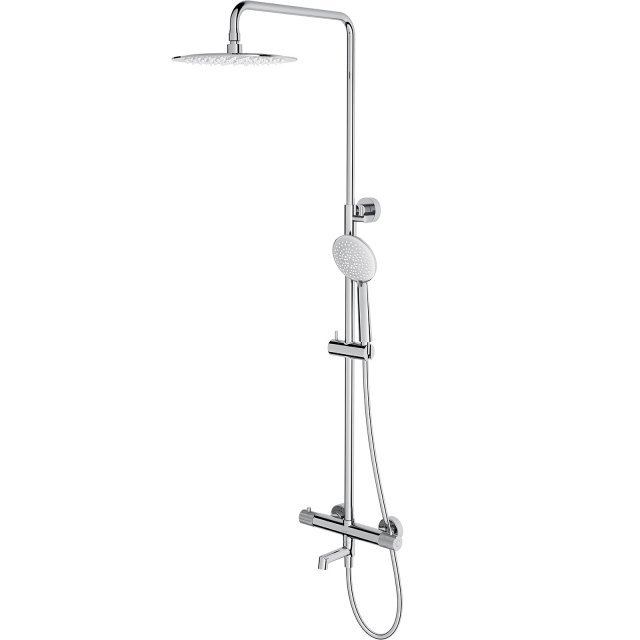 CERSANIT Kolumna prysznicowa ZEN z baterią termostatyczną chrom S951-