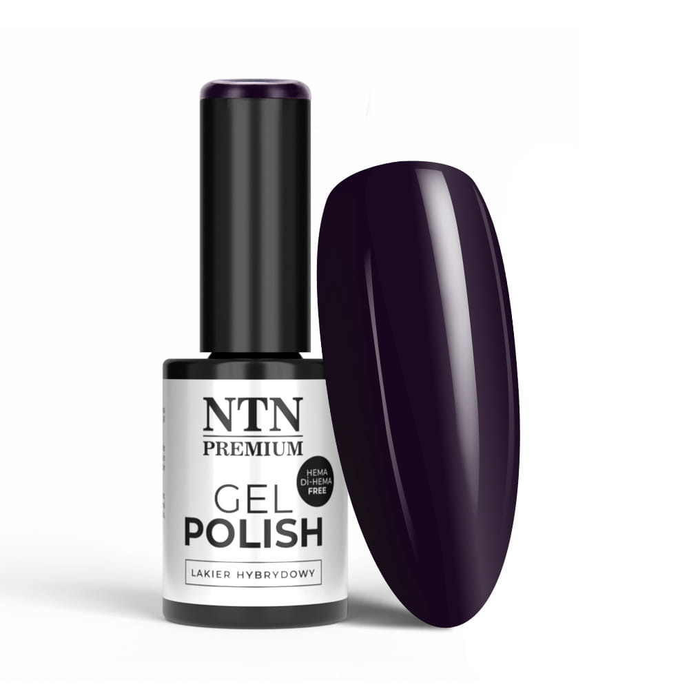 Lakier hybrydowy LED/UV Gel Polish Blacks Nr 469 Limited Edition NTN Premium HEMA/Di-HEMA Free 5g