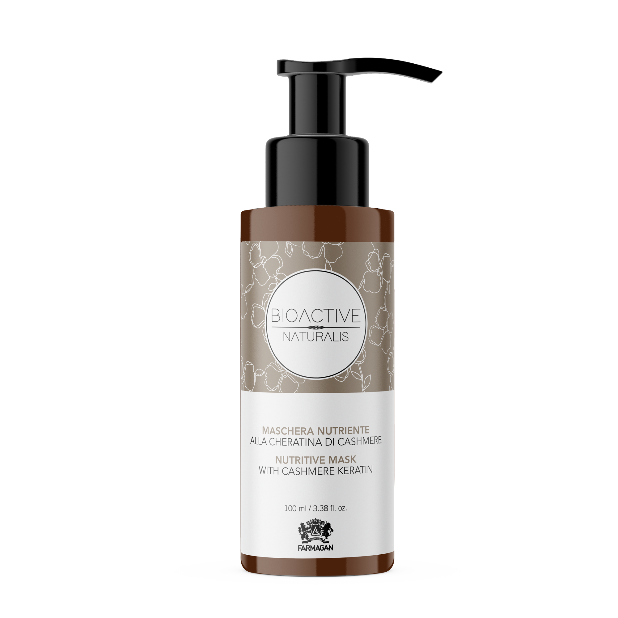 FARMAGAN BIOACTIVE NATURALIS Odżywcza maska do włosów z kaszmirową keratyną 100ml