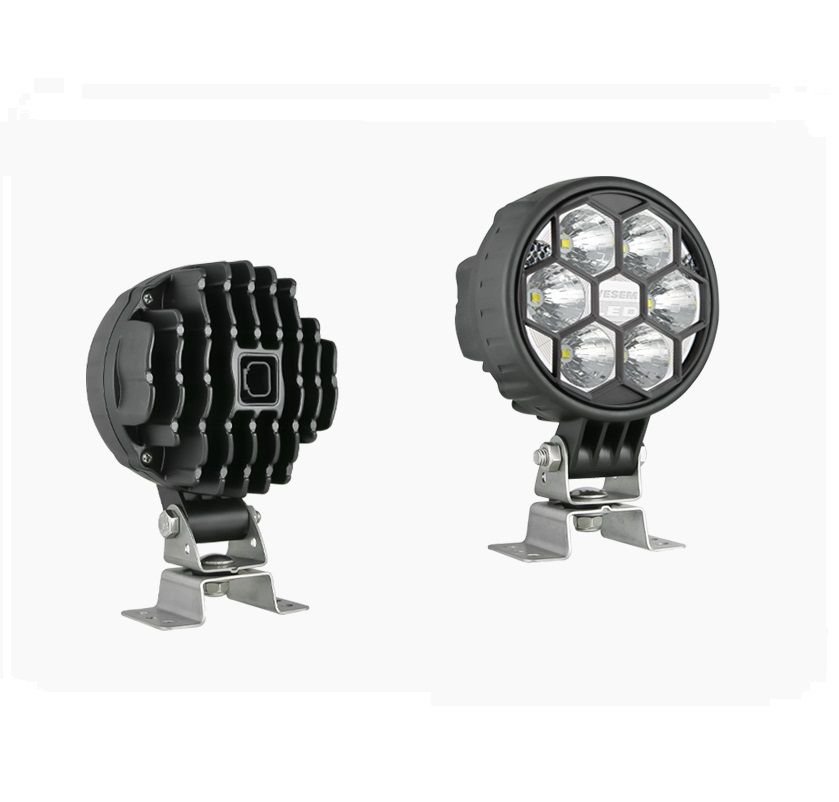 Lampa robocza LED 2000lm złącze DT04-2P CRC3D.50227 Wesem