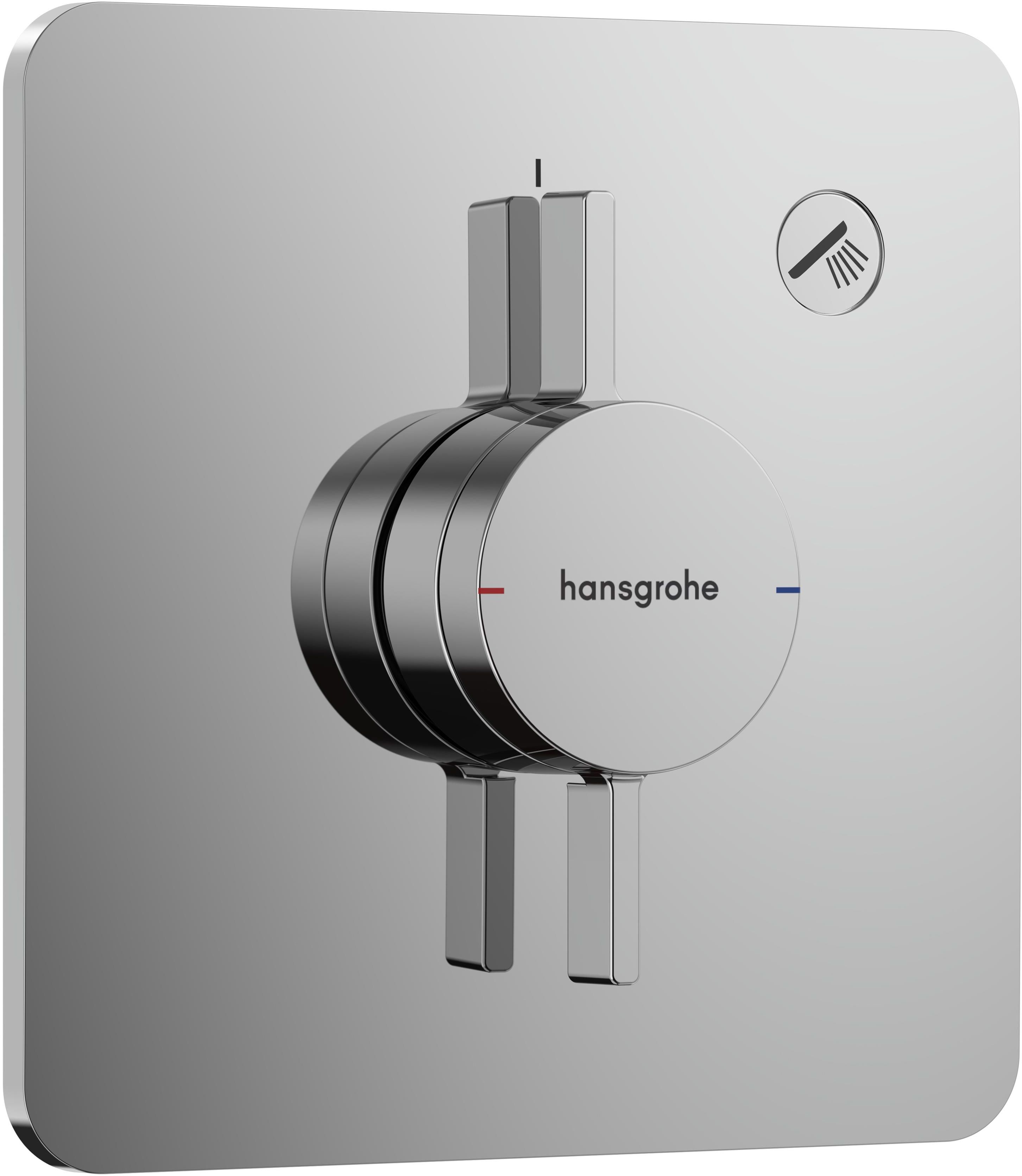 Darmowa Dostawa - Bateria prysznicowa podtynkowa chrom Hansgrohe DuoTurn Q 75614000