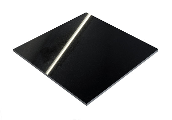 Płytki granitowe Absolute Black 58x58x2 cm polerowane