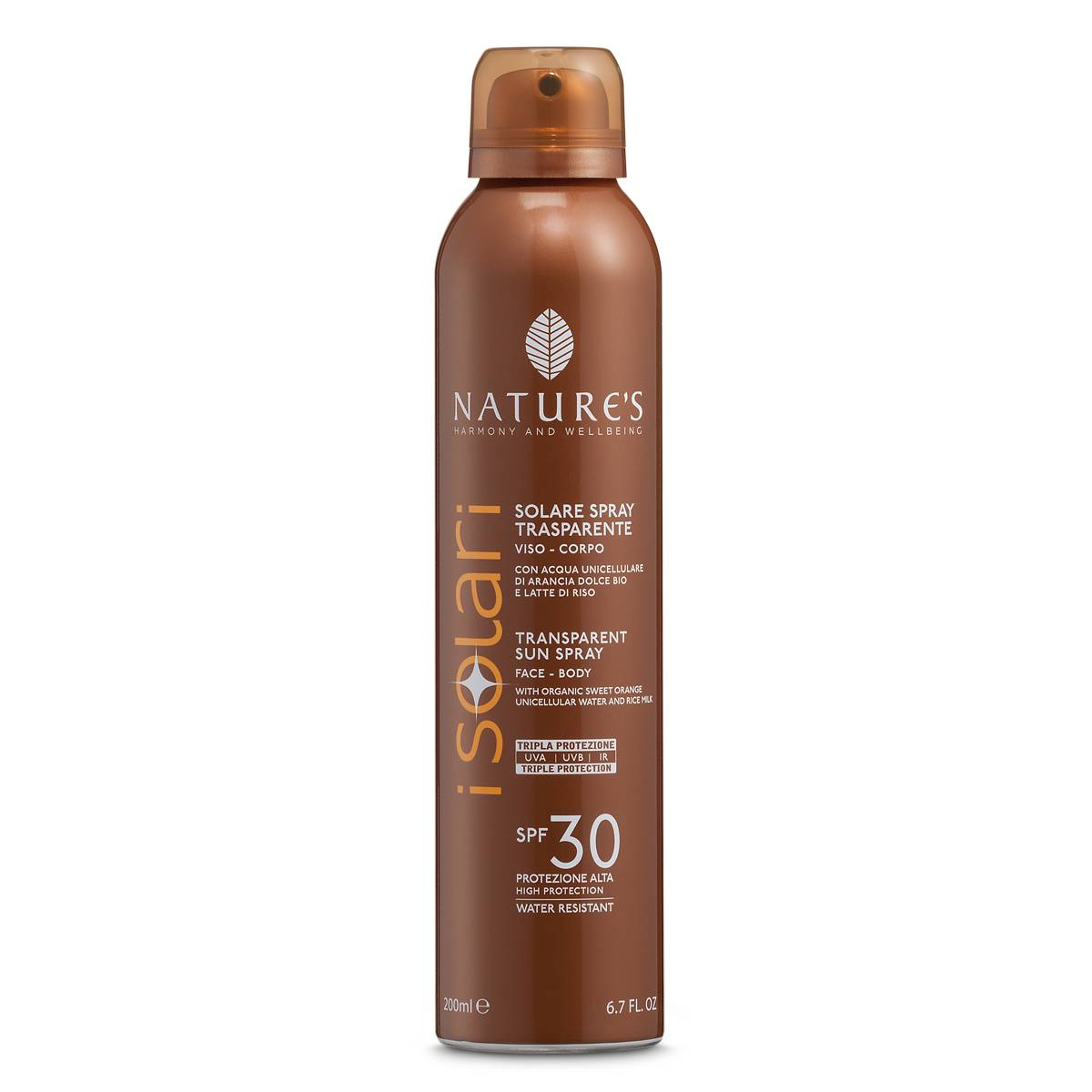 Isolari Przeciwsłoneczny Spray Kosmetyczny SPF 30