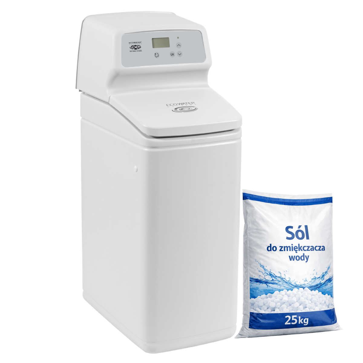 Ecowater Comfort 300 zmiękczacz wody. Pozbądź się kamienia z wody. Polecany zmiękczacz wody. Sól i dostawa gratis!