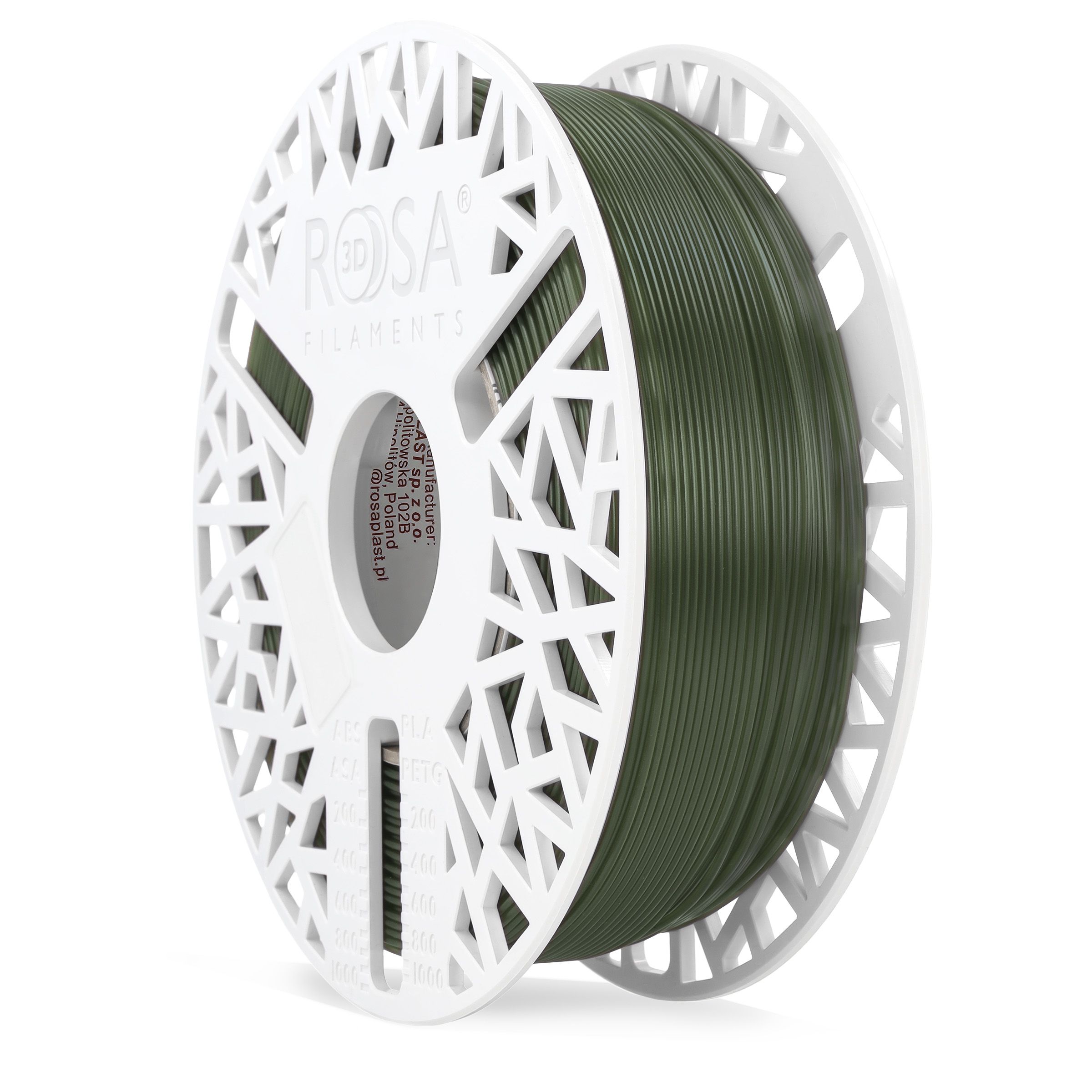 FILAMENT 3D PET-G Standard HS 1,75mm Army Green 1kg