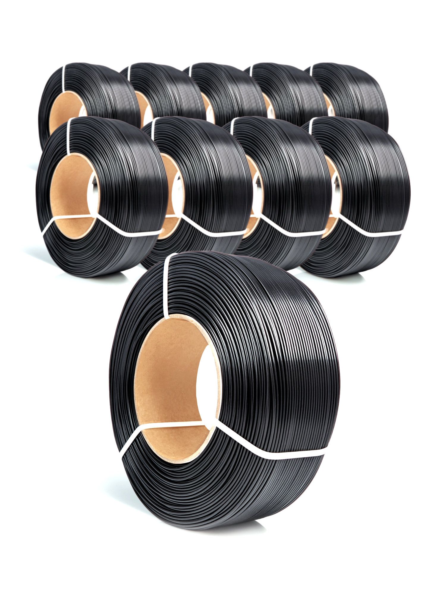 Zestaw ReFill MEGAPACK OneFIL3D PETG Black (10x1kg / 1.75mm)