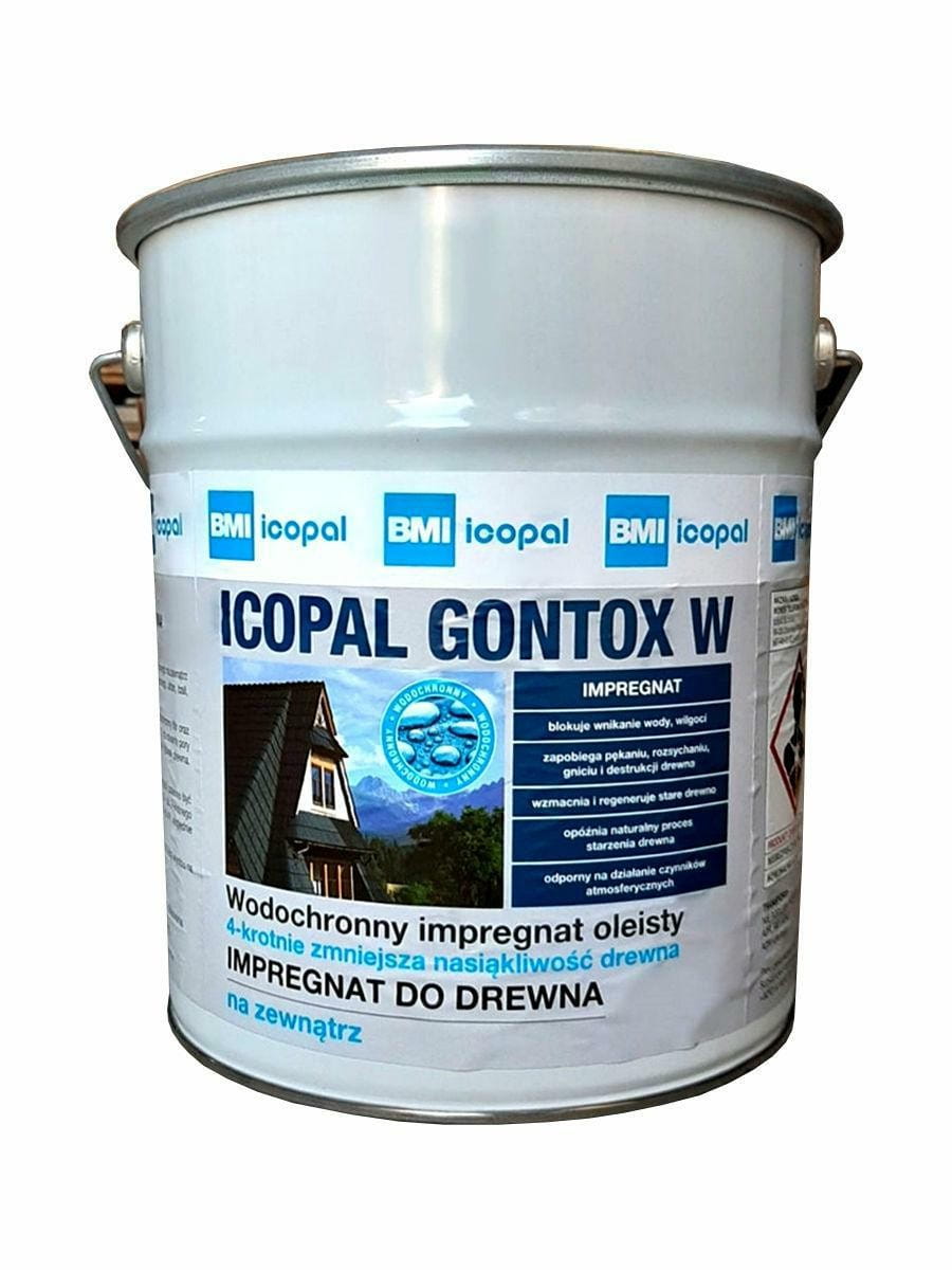 ICOPAL GONTOX W 57L IMPREGNAT DO DREWNA BEZBARWNY