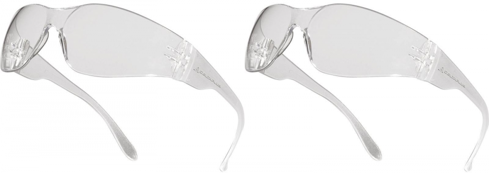 Okulary ochronne Delta Plus Brava2 Clear, bezbarwne, UV400