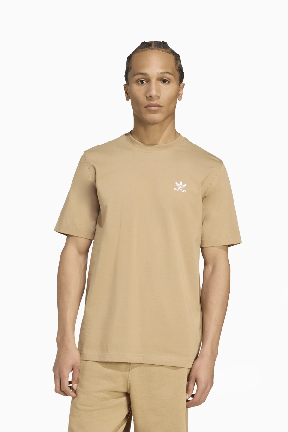 Koszulka adidas Trefoil Essentials - Brązowy