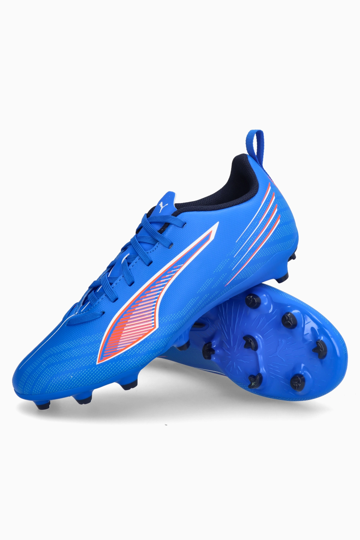 Korki Puma Ultra 6 Play FG/AG Junior - Niebieski