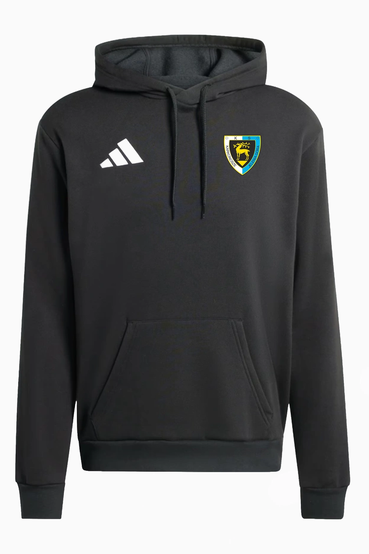 Bluza Kibica bawełniana adidas KS Karkonosze Jelenia Góra Junior - Czarny