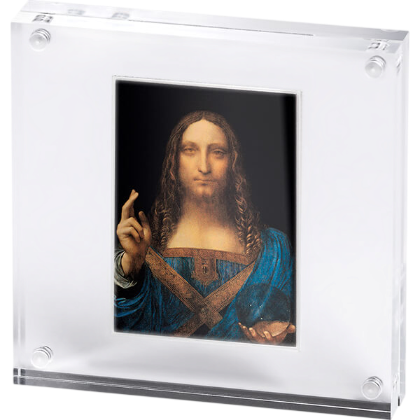 Srebrna moneta Galeria sztuki: Salvator Mundi - Leonardo da Vinci 1 uncja 2026 - wysyłka 24 h! - Mennica Skarbowa