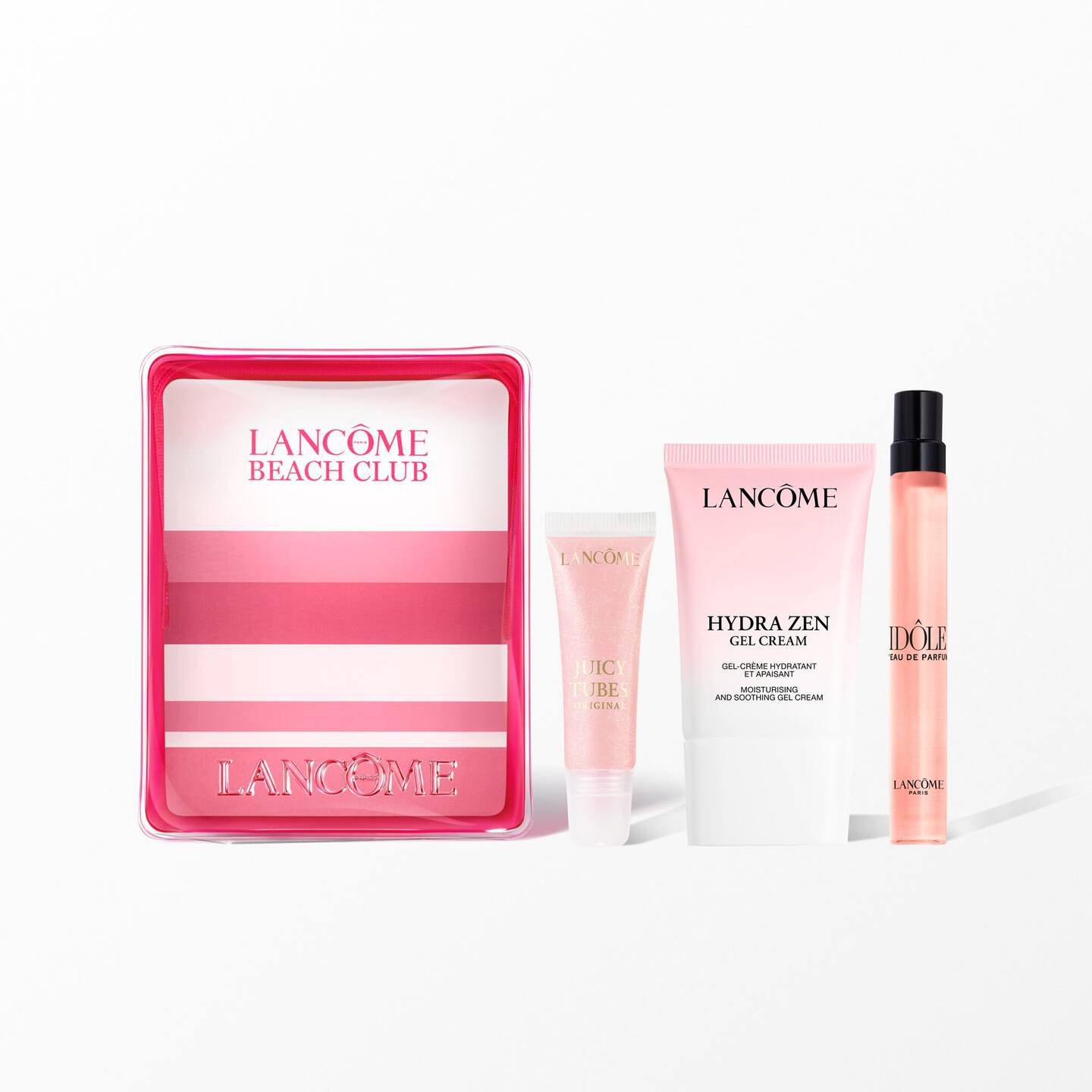 Lancôme Summer Essentials – Zestaw letnich niezbędników - Niezbędne produkty kosmetyczne, które warto nosić ze sobą przez całe lato: krem żelowy Hydra