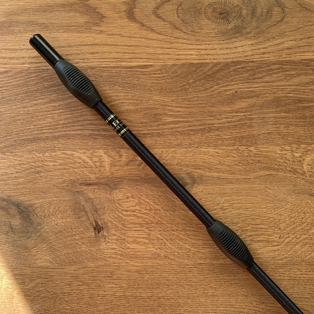 Fleck bat ujeżdżeniowy Feldmann Sports, czarny