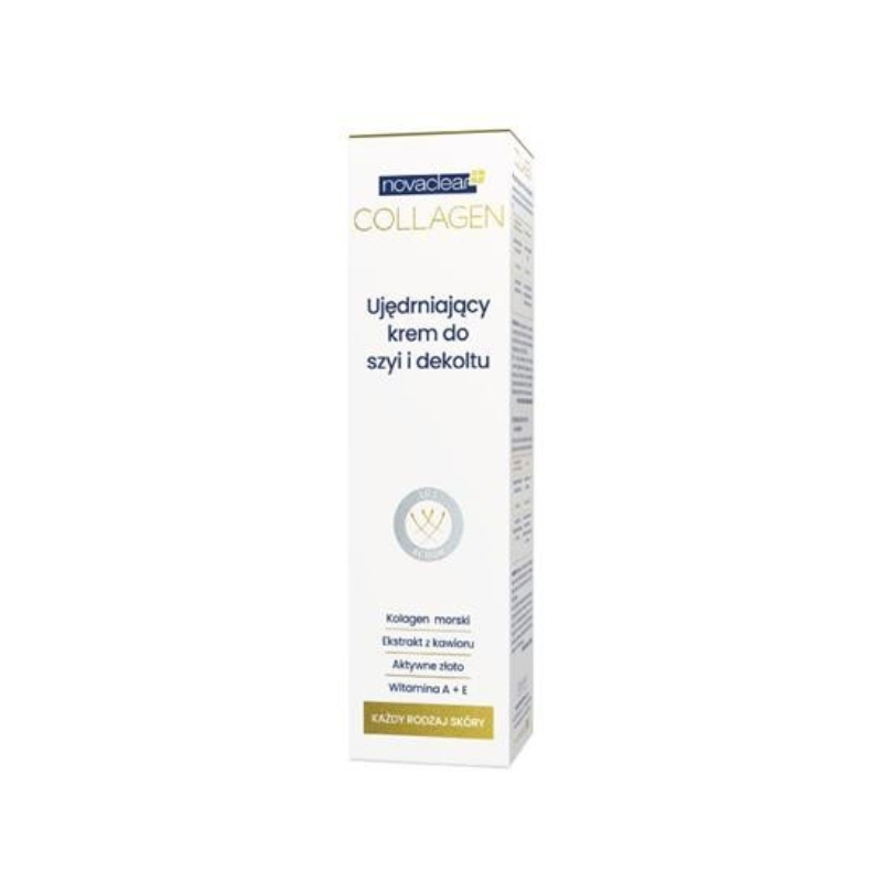 Novaclear collagen - ujędrniający krem do szyi i dekoltu, 50 ml