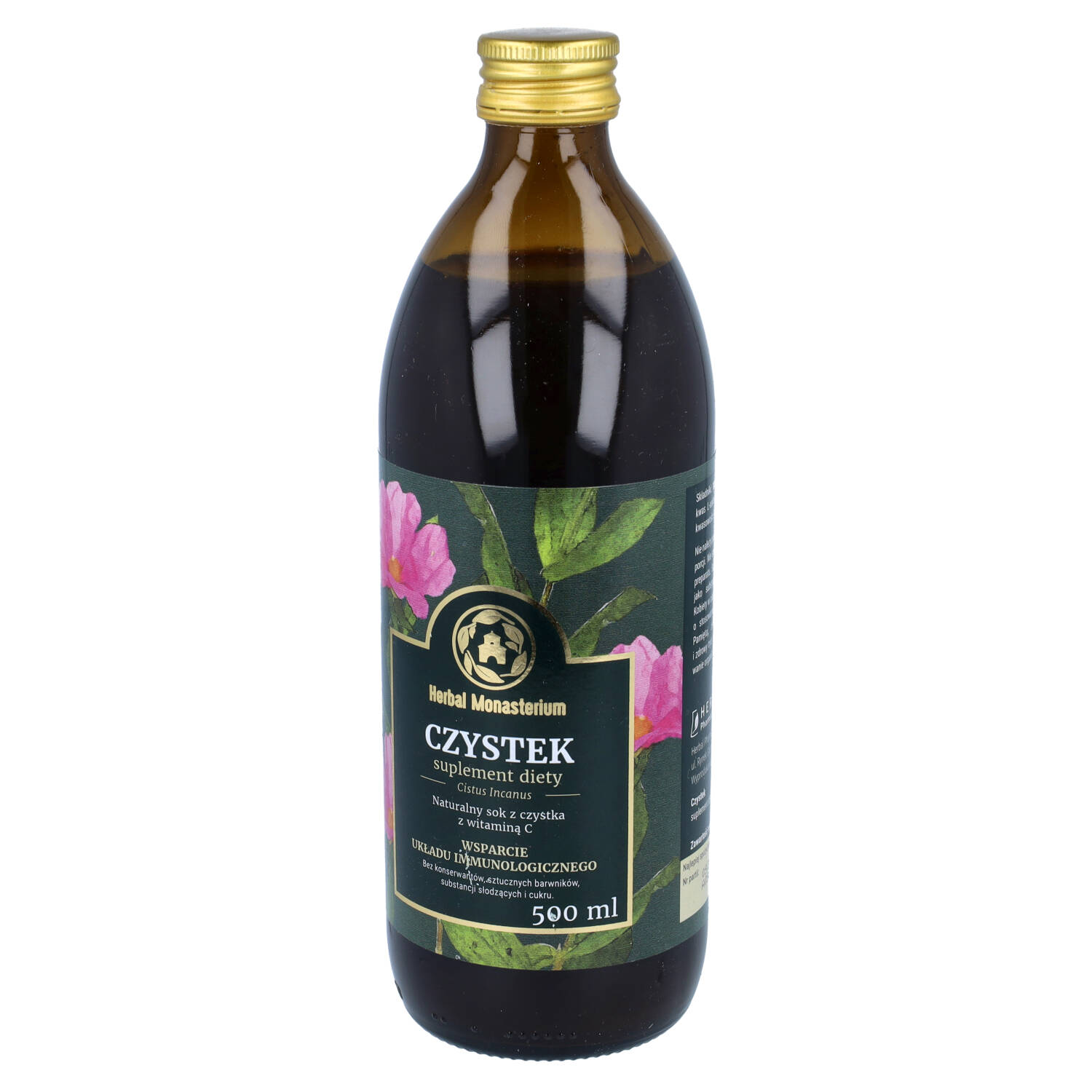 Herbal monasterium sok z czystka, 500 ml
