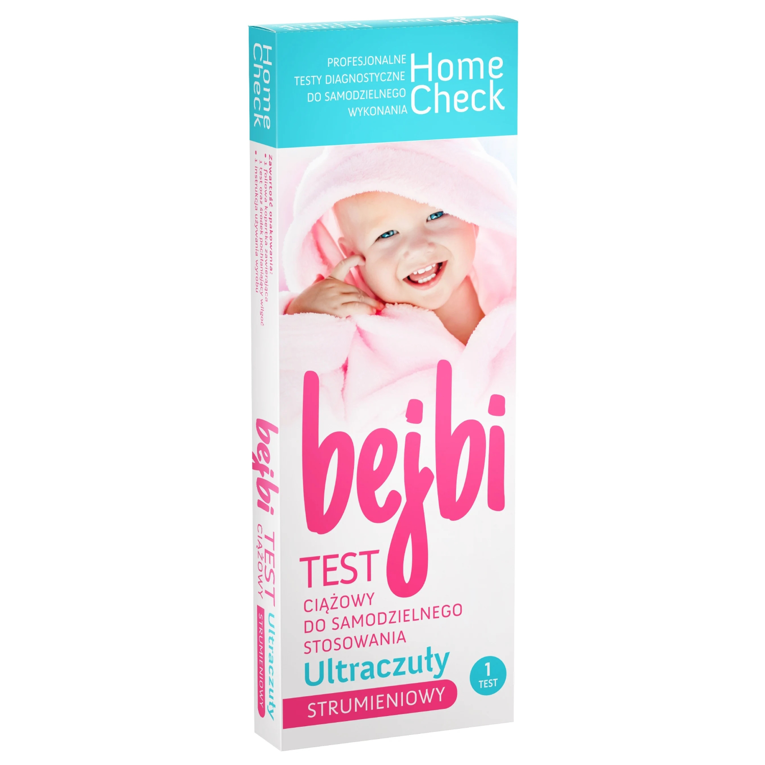 Bejbi test ciążowy strumieniowy ultraczuły, 1 szt