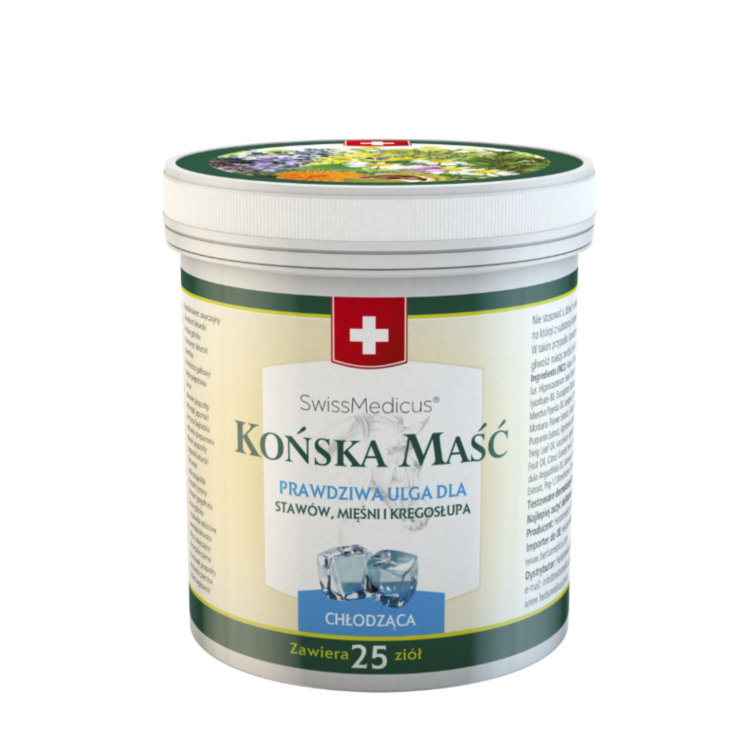 Swissmedicus - końska maść chłodząca, 150 ml