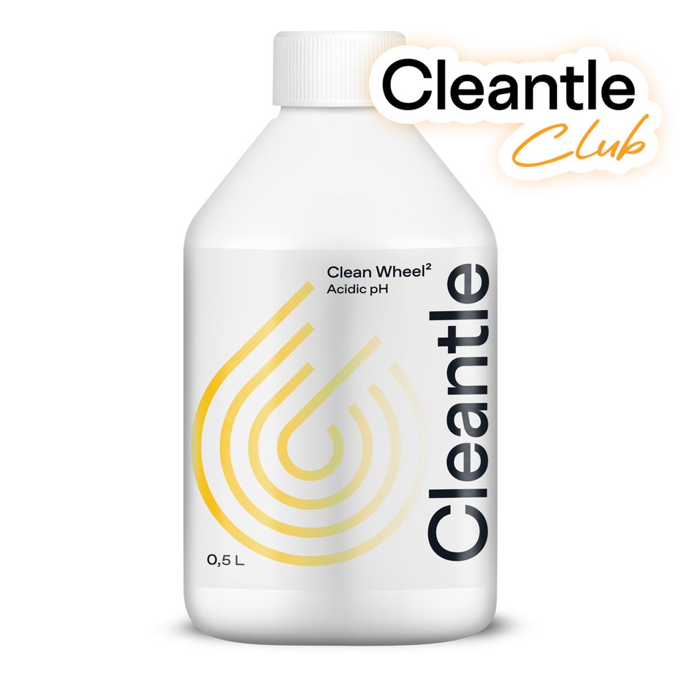Cleantle Clean Wheel2 500ml - kwasowy preparat do usuwania trudnych zabrudzeń z felg