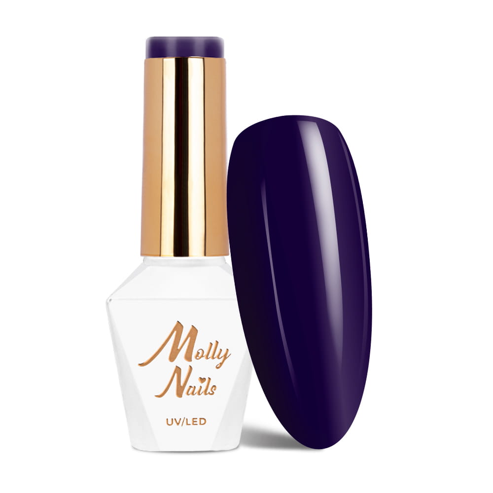 Lakier hybrydowy LED/UV Gel Polish Molly Nails Inspired by you Nr 55 Magic Look HEMA/Di-HEMA Free 8g